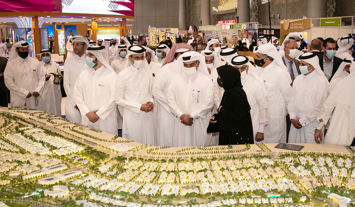 Minister of Commerce and Industry and Acting Minister of Finance Inaugurates Cityscape Qatar 2021